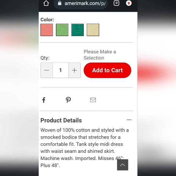 NIP Sundress from Amerimark in BLACK size 4X - Picture 6 of 8